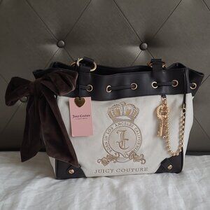 **SOLD**Juicy Couture Classic Juicy Lover Daydreamer Bag CRYSTAL